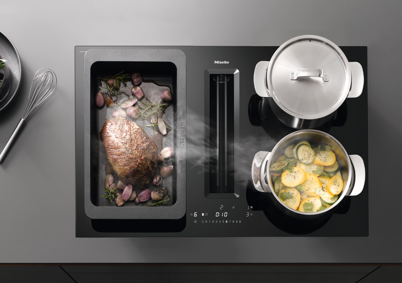 Darstellung des Miele MDA 7876-1 FL MattFinish INDUKTIONSKOCHFELD.